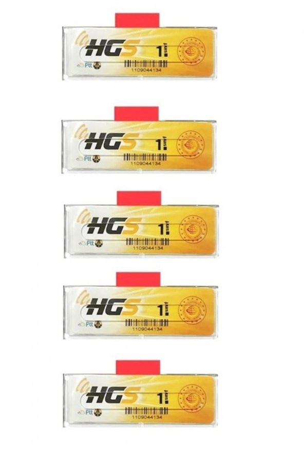Aye Store 5 Adet Yeni Tip Hgs Etiket Kabı | Eski/yeni Hgs Uyumlu