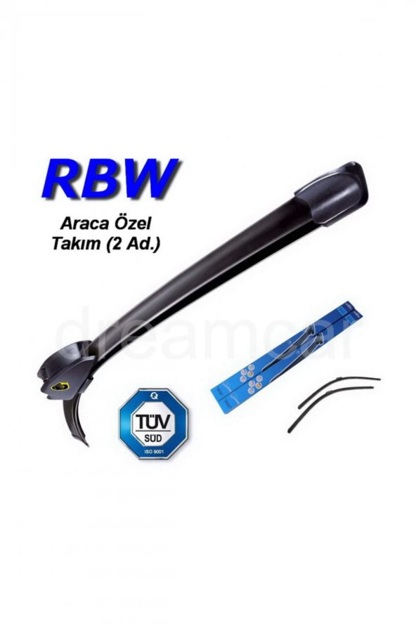 Rbw Dreamcar Rbw Hybrid Toyota Corolla E15,E18 2007 Ve Sonrası Muz Sil. Tk 592603 65+35cm - 2