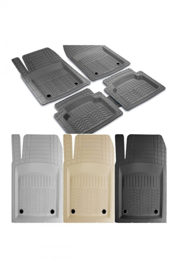 OtoLine Hyundai Ix20 Pro Bej Havuzlu Paspas Seti - Resim 2