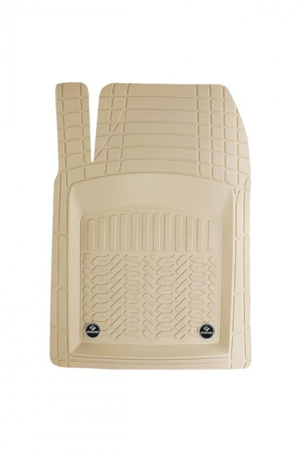 PROMATS Skoda Superb Profesyonel Paspas Bej Havuzlu - 2