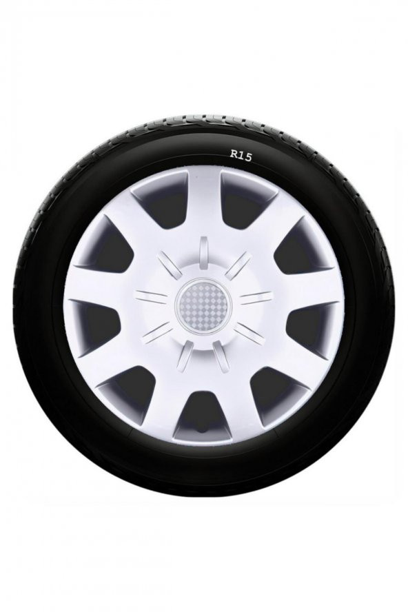 SJS 15 Inc Kırılmaz Sks Hyundai Jant Kapağı 1 Takım 4 Adet No:314 ürün görseli 1