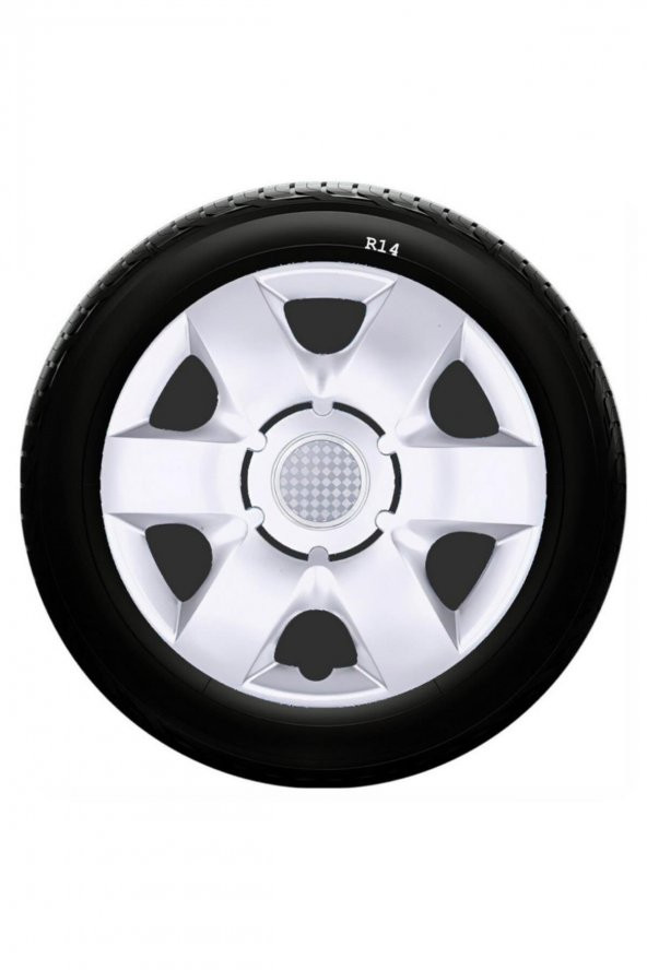 SJS Sks Citroen Jant Kapağı 14 Inç Kırılmaz 1 Takım 4 Adet No:215 ürün görseli 1