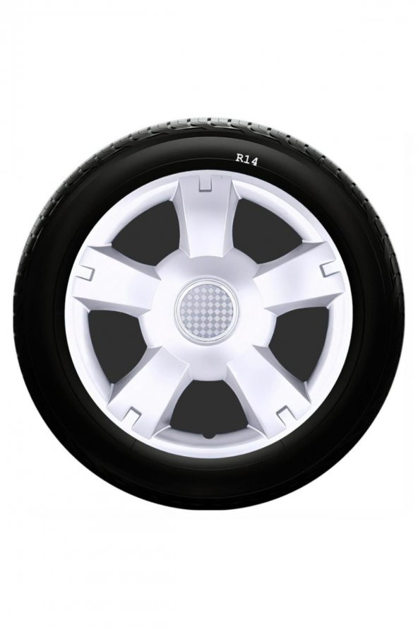 SJS Sks Fiat Jant Kapağı 14 Inç Kırılmaz 1 Takım 4 Adet No:201 ürün görseli