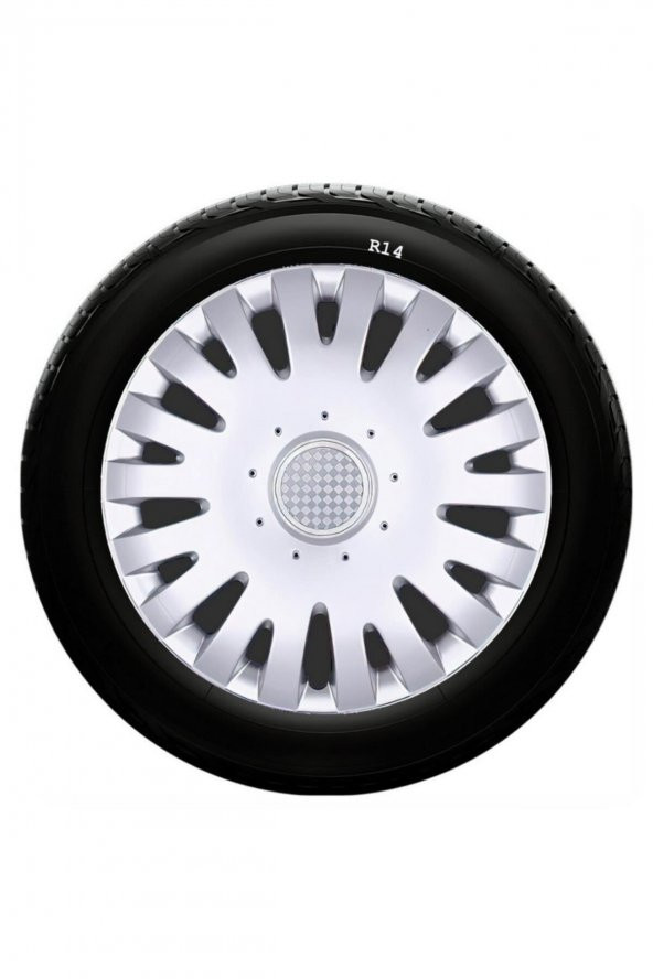 SJS Hyundai Jant Kapağı 14 Inc Kırılmaz 1 Takım 4 Adet No:211