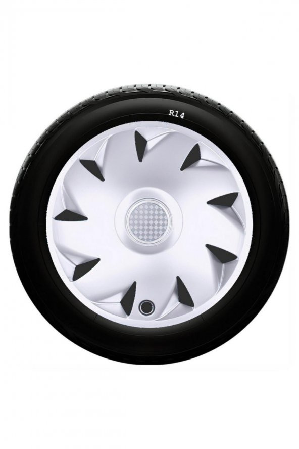 SJS Sks Alfa Romeo Jant Kapağı 14 Inc Kırılmaz 1 Takım 4 Adet No:210 ürün görseli 1