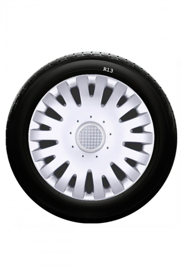 SJS Sks Alfa Romeo Jant Kapağı 13 Inc Kırılmaz 1 Takım 4 Adet No:108 ürün görseli 1