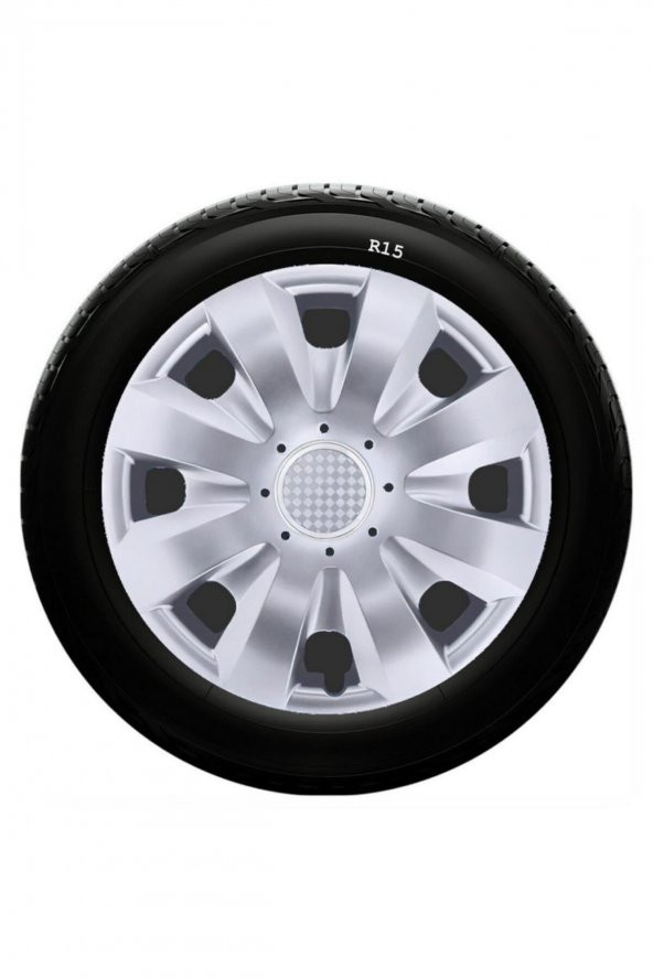 SJS Sks Alfa Romeo Jant Kapağı 15 Inç Kırılmaz 1 Takım 4 Adet No:321 ürün görseli 1