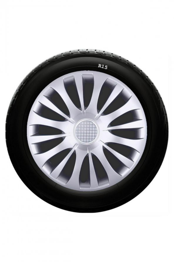 SJS Sks Alfa Romeo Jant Kapağı 15 Inç Kırılmaz 1 Takım 4 Adet No:329