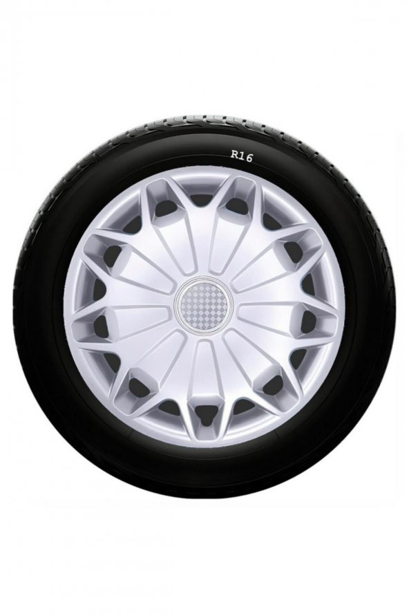 SJS Sks Alfa Romeo Jant Kapağı 16 Inç Kırılmaz 1 Takım 4 Adet No:419