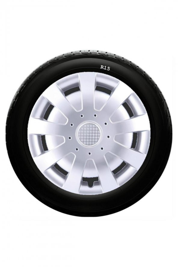 SJS Sks Alfa Romeo Jant Kapağı 15 Inc Kırılmaz 1 Takım 4 Adet No:309 - 1