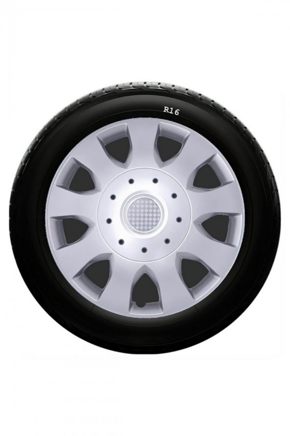 SJS Sks Alfa Romeo Jant Kapağı 16 Inç Kırılmaz 1 Takım 4 Adet No:400 ürün görseli 1