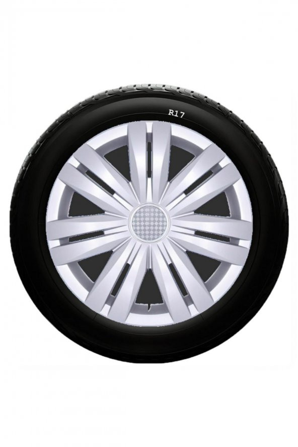 SJS Sks Alfa Romeo Jant Kapağı 17 Inc Kırılmaz 1 Takım 4 Adet No:501