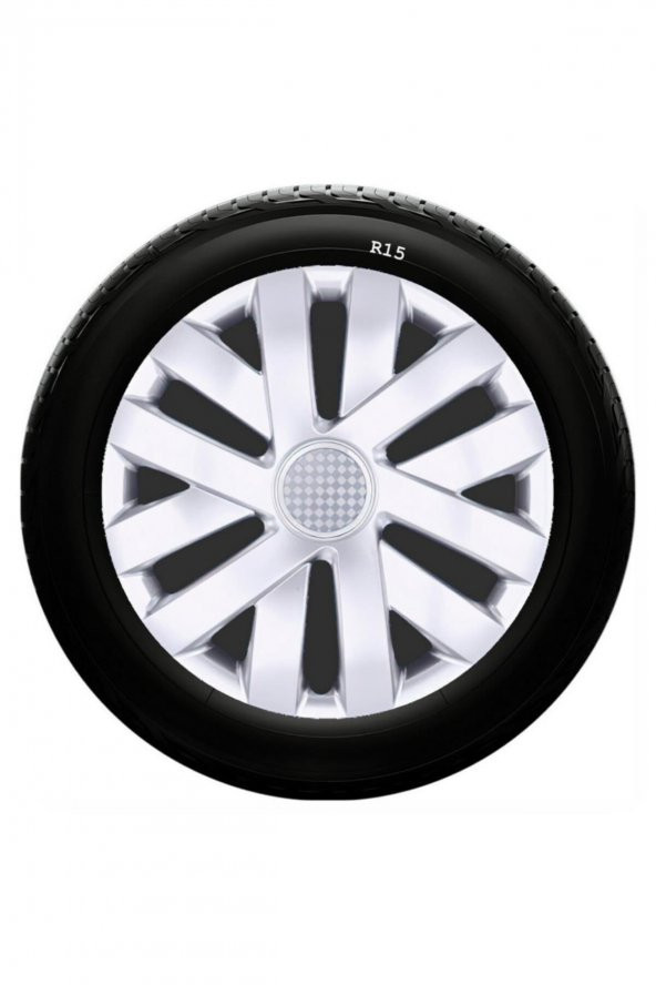 SJS Sks Alfa Romeo Jant Kapağı 15 Inç Kırılmaz 1 Takım 4 Adet No:315 ürün görseli 1