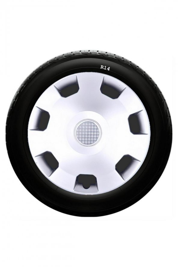 SJS Sks Alfa Romeo Jant Kapağı 14 Inc Kırılmaz 1 Takım 4 Adet No:207 ürün görseli 1