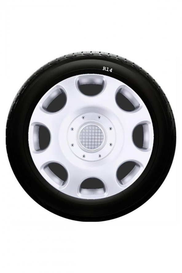 SJS Sks Alfa Romeo Jant Kapağı 14 Inç Kırılmaz 1 Takım 4 Adet No:208 ürün görseli 1