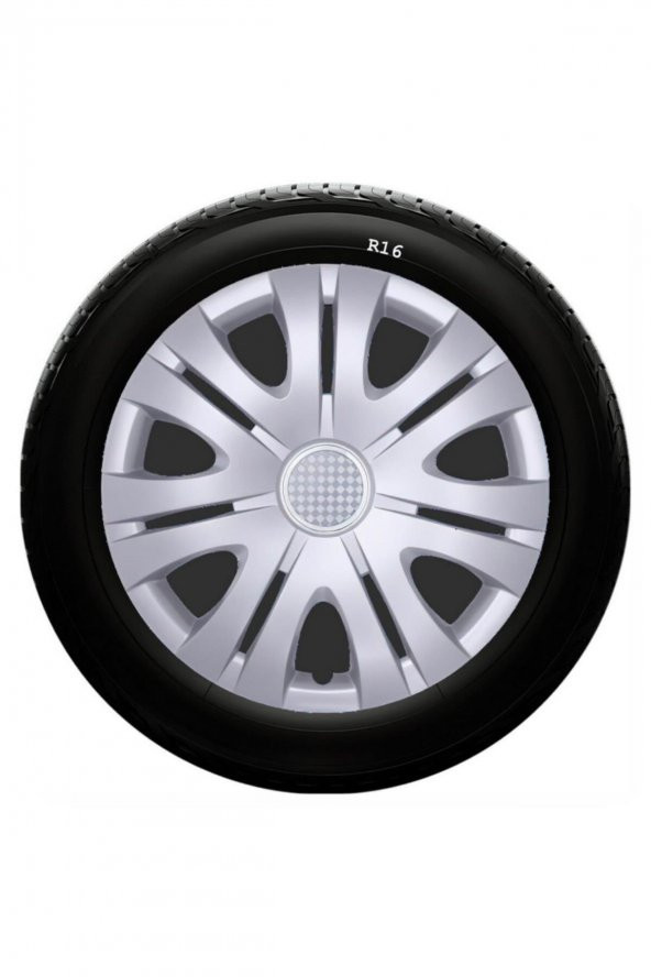 SJS Sks Alfa Romeo Jant Kapağı 16 Inç Kırılmaz 1 Takım 4 Adet No:408 ürün görseli 1