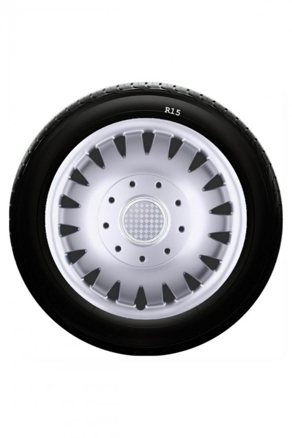 SJS Sks Alfa Romeo Jant Kapağı 15 Inç Kırılmaz 1 Takım 4 Adet No:320 ürün görseli 1