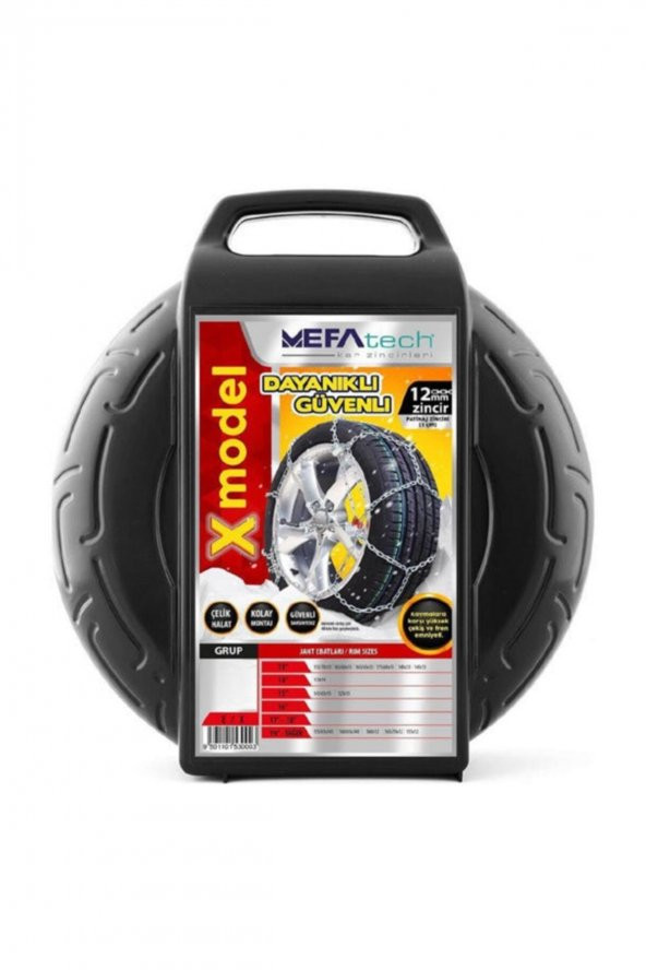 MEFATECH Kar Zinciri Takmatik 215/40x17 ürün görseli 1