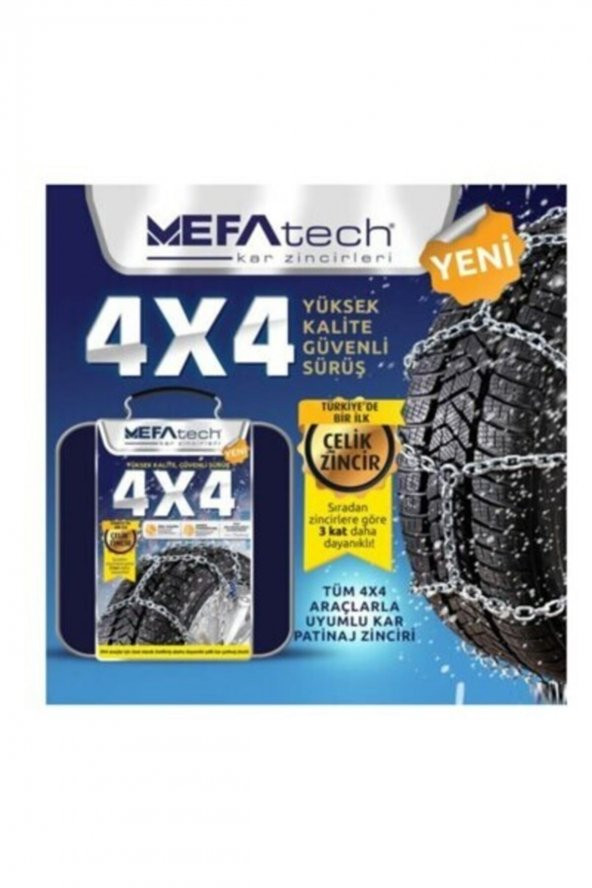MEFATECH Kar Zinciri 4x4 Takmatik Grup 1200 Suv-minübüs-ticari Araç