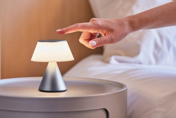 Lexon Luma M Led Lamba- Koyu Gri - 3