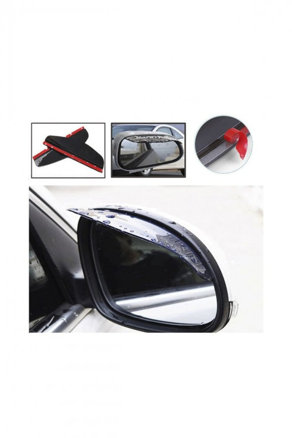 Otobestto Toyota Aygo Uyumlu Ayna Rüzgarlığı Yağmurluk 2 Adet ürün görseli 1