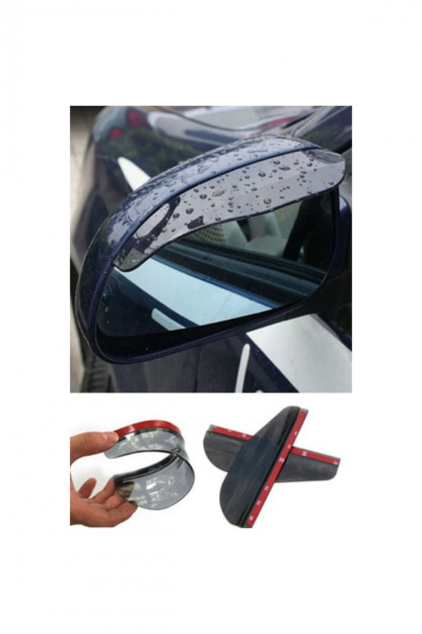 Otobestto Chevrolet Cruze Uyumlu Ayna Rüzgarlığı Yağmurluk 2 Adet - Resim 4