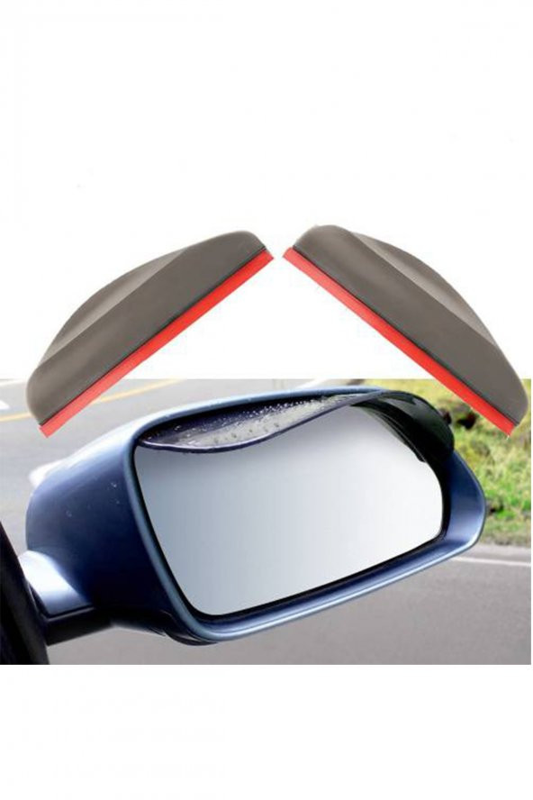 Otobestto Seat Exeo Uyumlu Ayna Rüzgarlığı Yağmurluk 2 Adet - 3