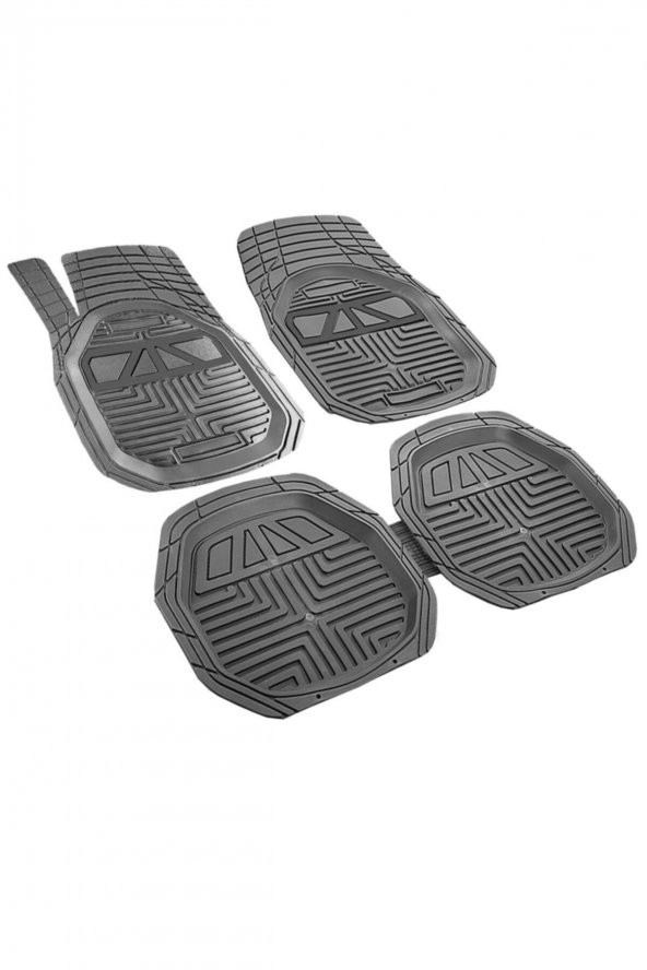 PROMATS Extra Chevrolet Caprice Uyumlu 4d Havuzlu Paspas Siyah - 2