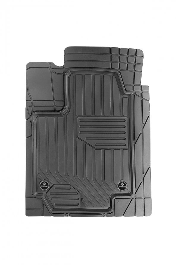 PROMATS Premium Peugeot 301 Uyumlu 4d Havuzlu Paspas Siyah - 2