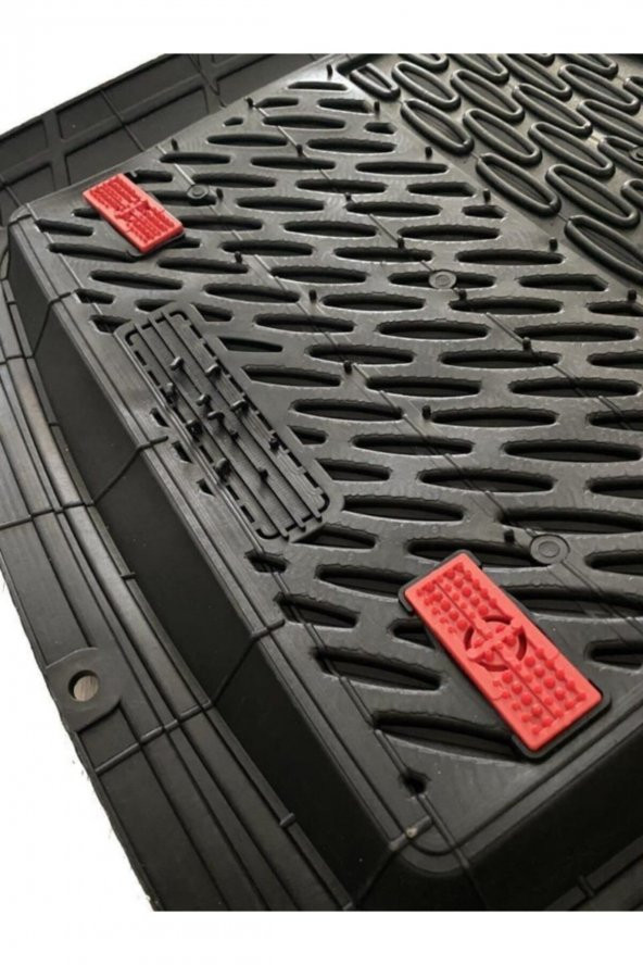 Yekoto Fiat Fiorino(08-17) Extra Derin Havuzlu 3d Kırmızı Paspas - 4
