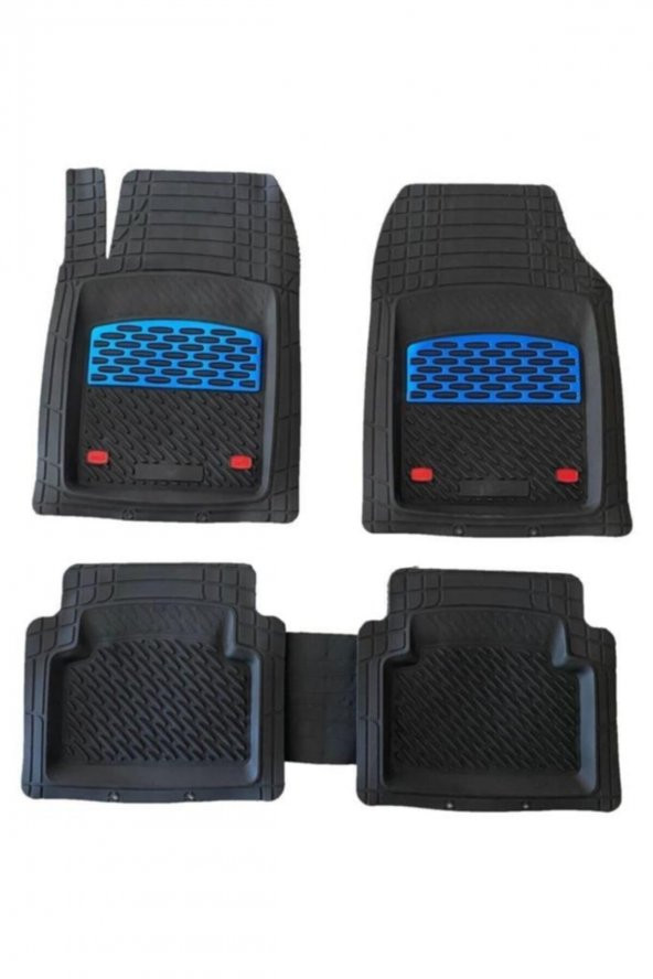 Yekoto Fiat 500l (13-17) Extra Derin Havuzlu 3d Mavi Paspas