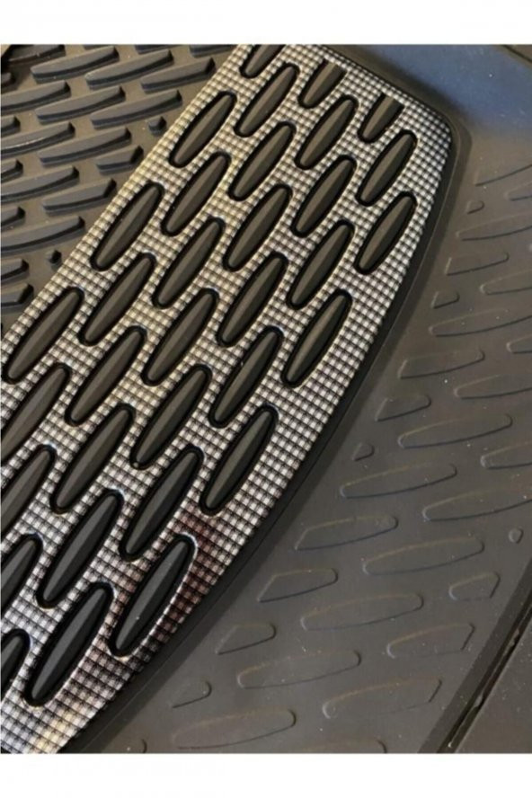 Yekoto Porsche Cayenne (03-06) Extra Derin Havuzlu 3d Karbon Paspas - Resim 2