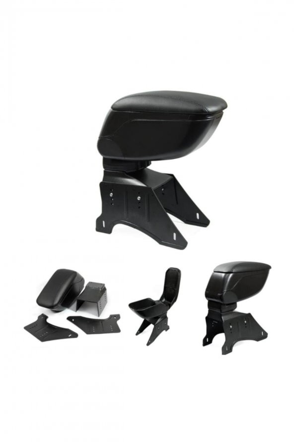 ModaCar Bardaklıklı Siyah Sürgülü Kol Dayama Kolçağı 425308 ürün görseli 1