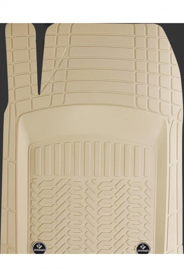 3D Opel Frontera Bej Renk Profesyonel Havuzlu Paspas 5 Parça