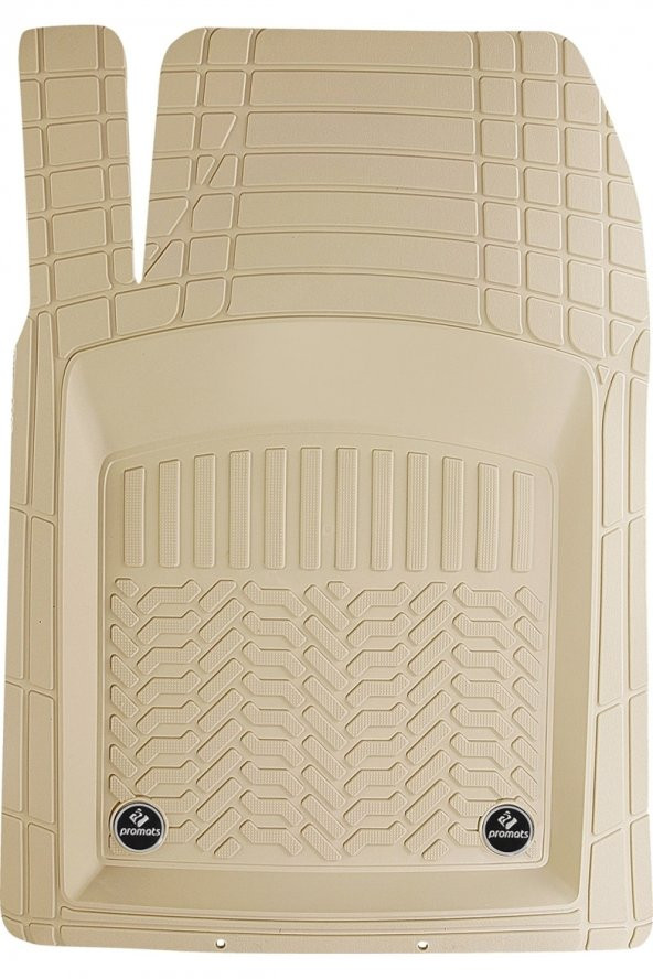 Unikum Renault Kangoo Profesyonel Havuzlu Ekonomik 4d Bej 5 Parça Oto Paspası ürün görseli 1