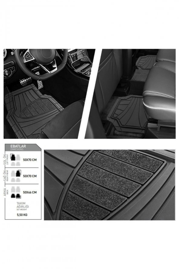PROMATS Opel Vectra C 2002 2009 Star Paspas Bej - 3