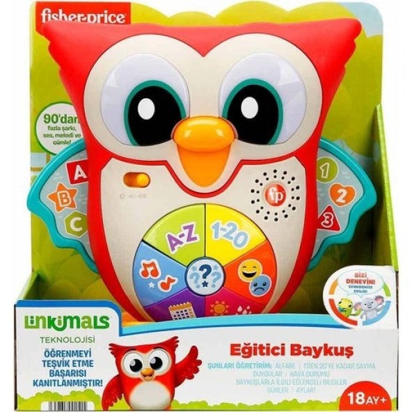Fisher Price Linkimals Bilge Baykuş - 5
