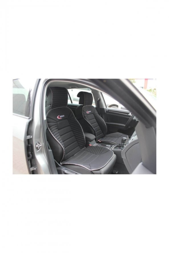Space Toyota Auris Bumerang Minder 2 Li Set Ön Takım Siyah Gri Şeritli 2013