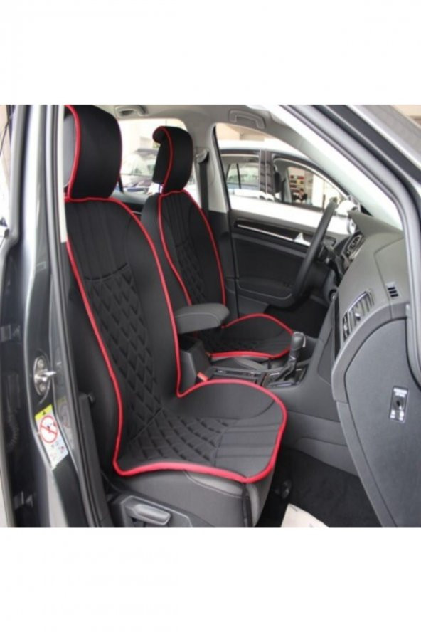 Space Elegance 2li Set Minder Siyah-kırmızı ürün görseli 1