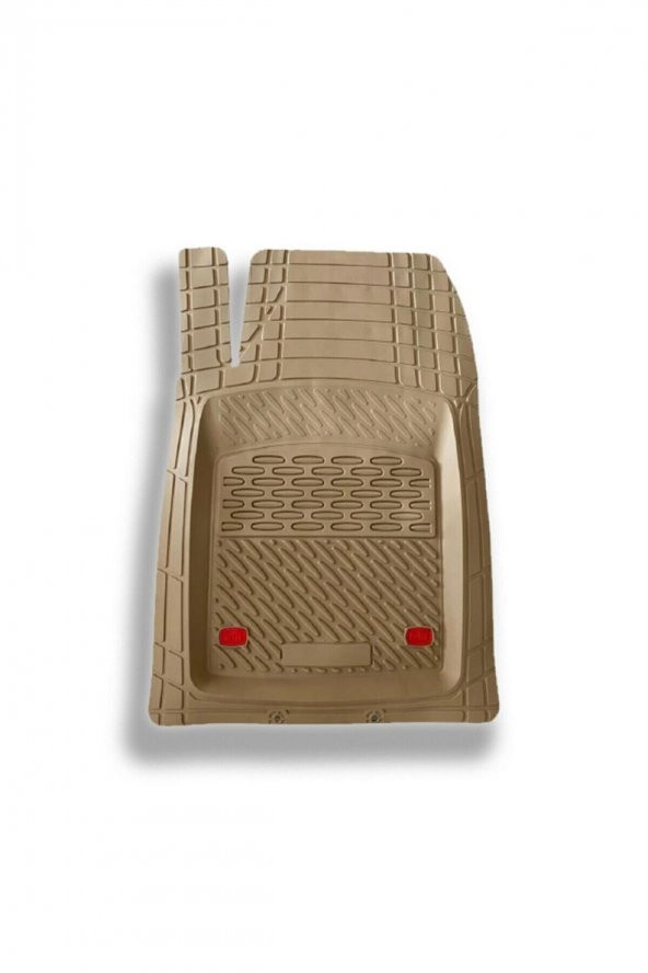 SAFİR 2014 Model Ford Fusion Için Havuzlu Tip Universal Lüks Bej Paspas - Resim 2