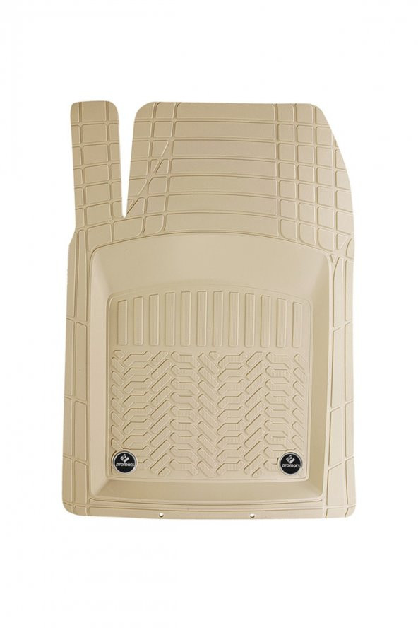 Image Honda Stream Uyumlu 4d Extra Derin Havuzlu Bej Profesyonel Kauçuk 5 Parça Paspas - 2