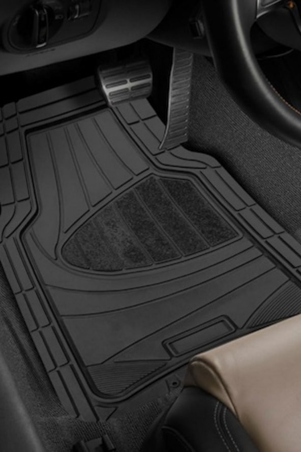 Elif Nissan Micra 2005-2010 UYUMLU 3D HAVUZLU KAUÇUK PASPAS TAKIMI ÖN ARKA TAKIM