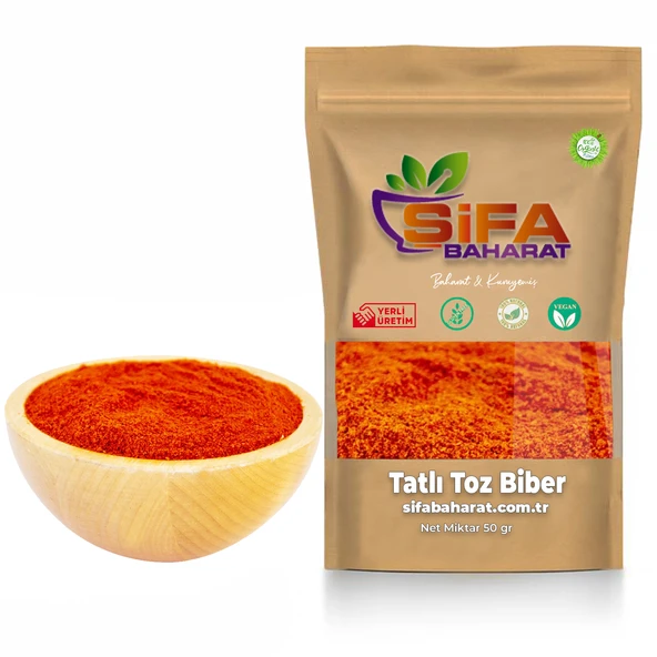 Şifa Baharat Tatlı Toz Biber 50 gr
