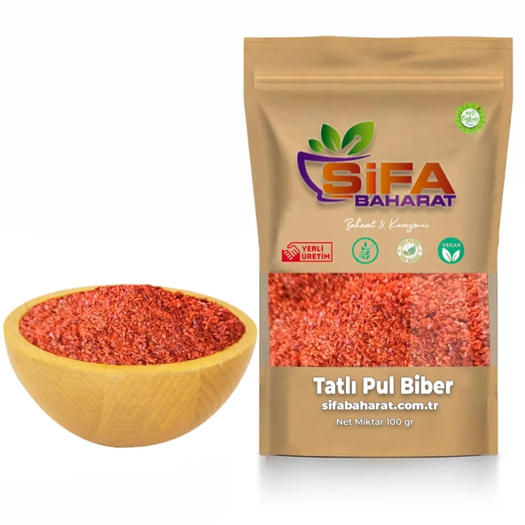 Şifa Baharat Tatlı Pul Biber 100 gr ürün görseli 1