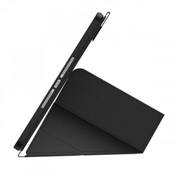 Baseus Kalem Yerli Manyetik Uyku Modlu Standlı iPad 7-8-9 10.2(2019,2020,2021) Kılıf Kamera Koruyucu - 3