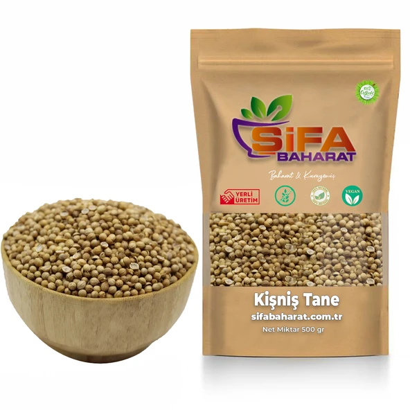 Şifa Baharat Kişniş Tane 500 gr ürün görseli