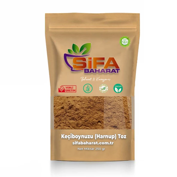 Şifa Baharat Keçiboynuzu (Harnup) Toz 250 gr ürün görseli