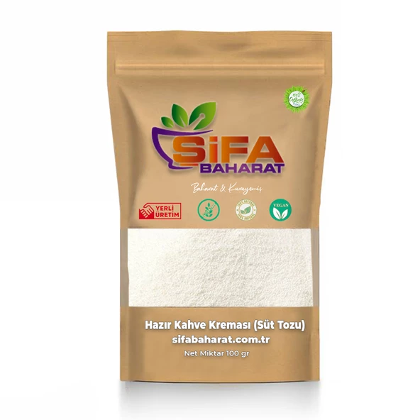 Şifa Baharat Hazır Kahve Kreması (Süt Tozu) 100 gr