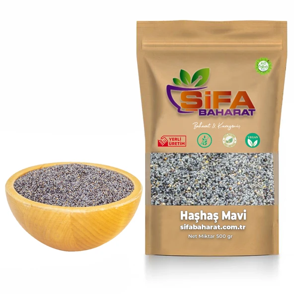 Şifa Baharat Haşhaş Mavi 500 gr ürün görseli 1