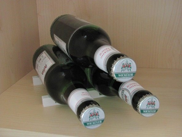 Buzdolabı Şişe Tutucu Organizer Aksesuar Organik Plastikten - 2